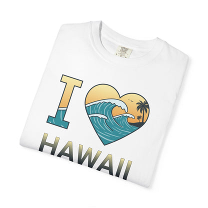 WAVE OF ALOHA: I ❤️ HAWAII T-Shirt