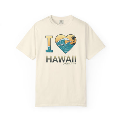 WAVE OF ALOHA: I ❤️ HAWAII T-Shirt