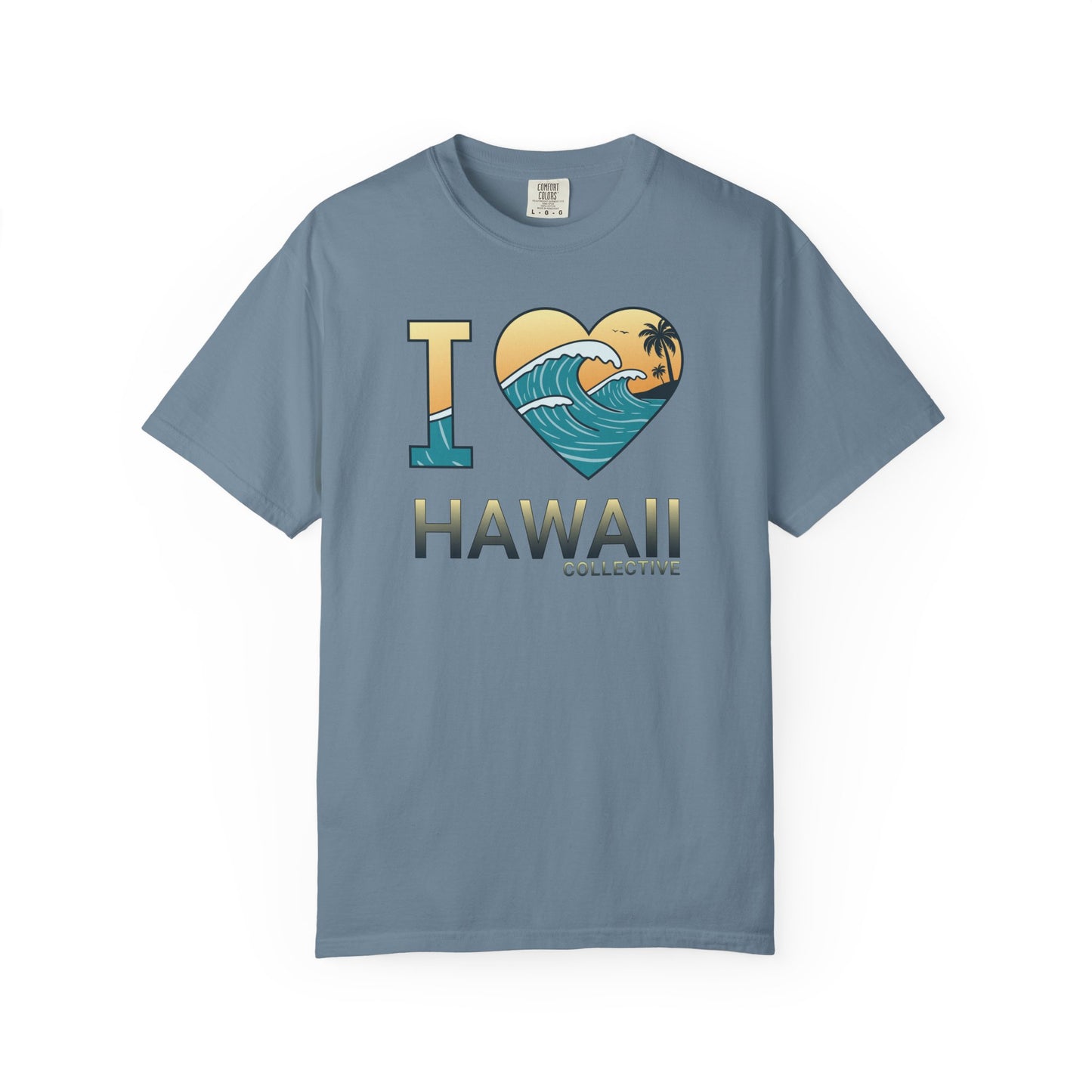 WAVE OF ALOHA: I ❤️ HAWAII T-Shirt