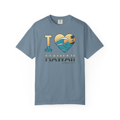 WAVE OF ALOHA: I ❤️ HAWAII T-Shirt