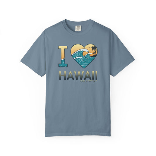 WAVE OF ALOHA: I ❤️ HAWAII T-Shirt